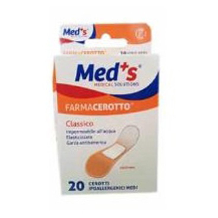 Med's Patches Strips Medium Polyurethan 20St