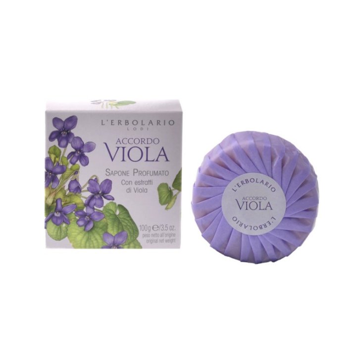 L'Erbolario Purple Accord Duftseife 100g