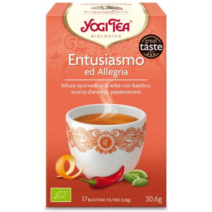 Yogi Tea Alegria De Vivir Reconfortable 17 Bols