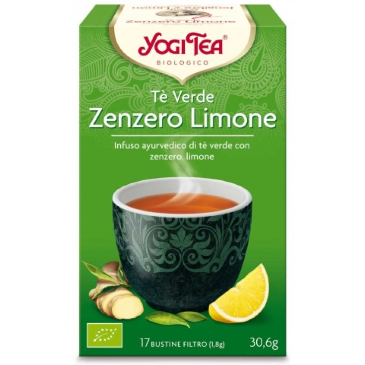Yogi Tea Grüner Tee Jengibre y Limon 17 X 1,8g