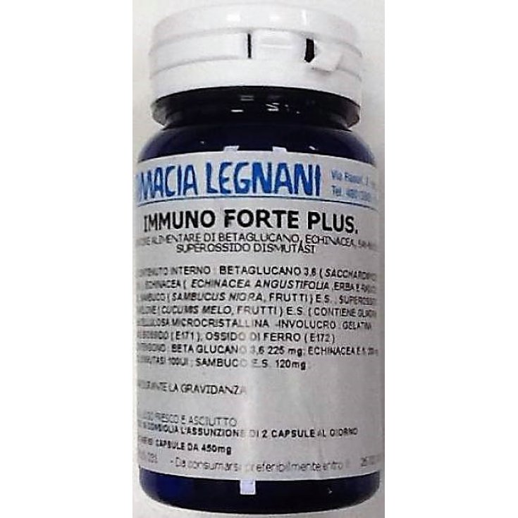 Apotheke Legnani Immuno Forte Plus Nahrungsergänzungsmittel 60 Kapseln