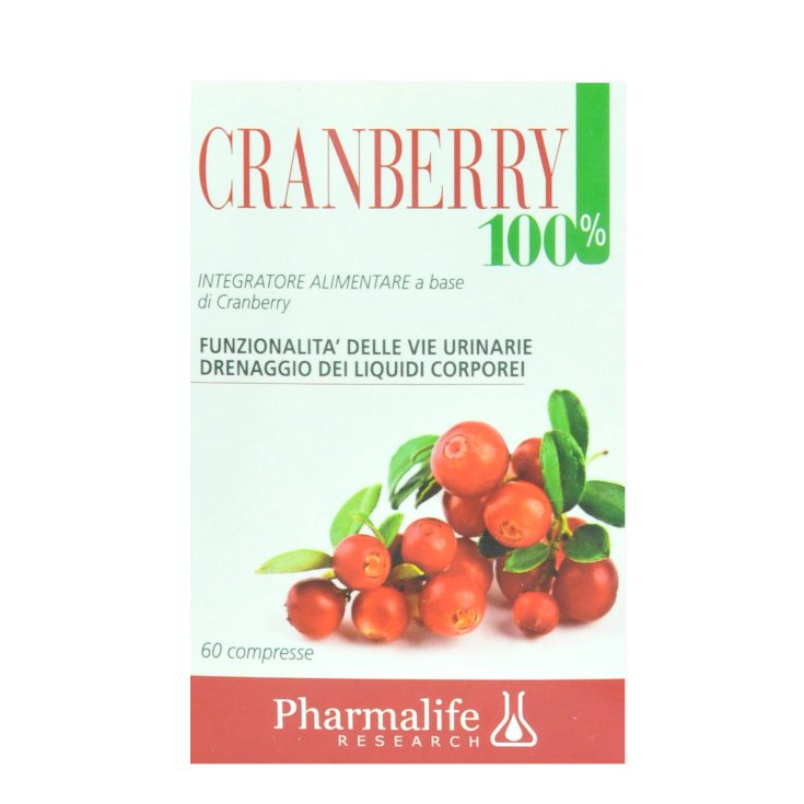 Pharmalife Cranberry 100% Nahrungsergänzungsmittel 60 Tabletten