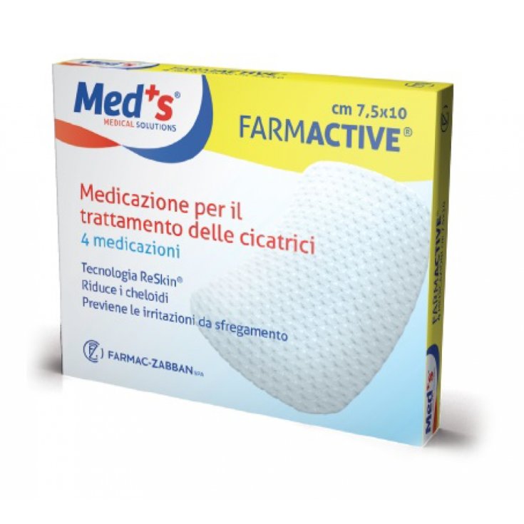 Med's Farmactive Scars 7,5x10 4 Stück