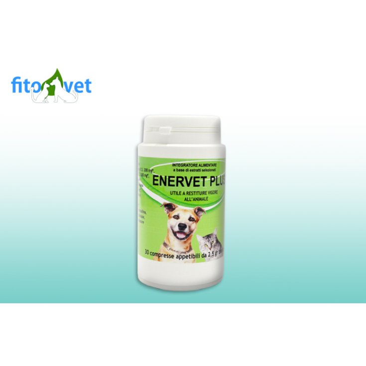 Pharmafit Enervet Nahrungsergänzungsmittel für Tiere 30 Tabletten