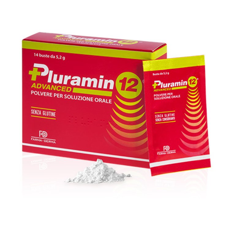 Farma-Derma Pluramin 12® Advanced Powder For Oral Solution Nahrungsergänzungsmittel 14 Beutel à 5,2 g