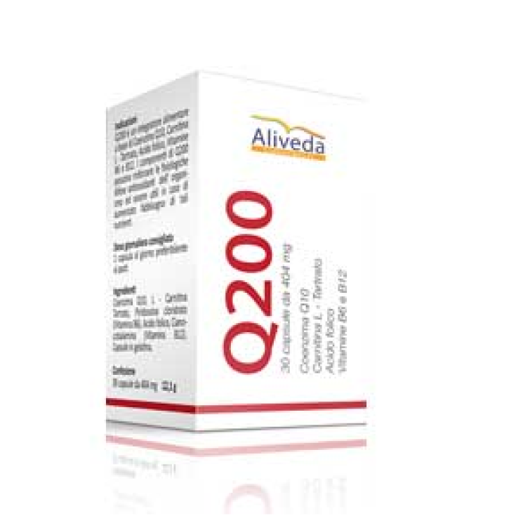 Aliveda Q200 Laboratories Nahrungsergänzungsmittel 30 Kapseln 13,2 g