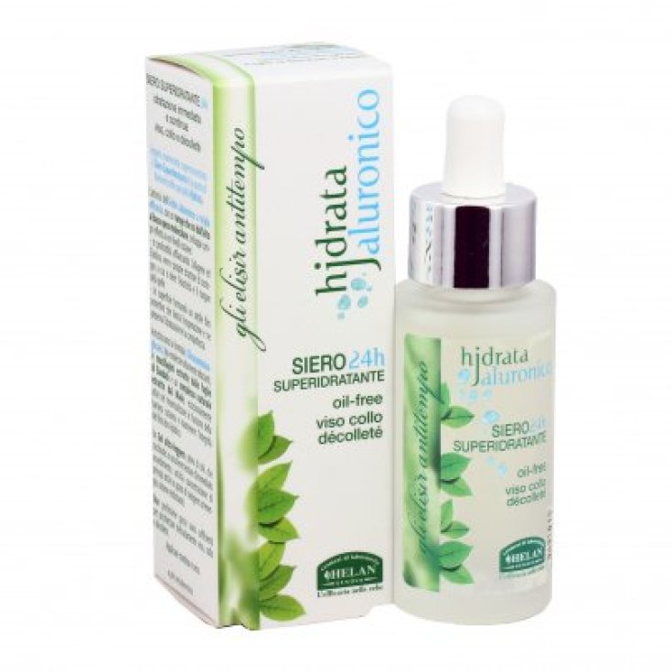 Helan Hjdrata Hyaluronic Serum 24h Super Moisturizing Oil Free Gesicht Hals Dekolleté 30ml