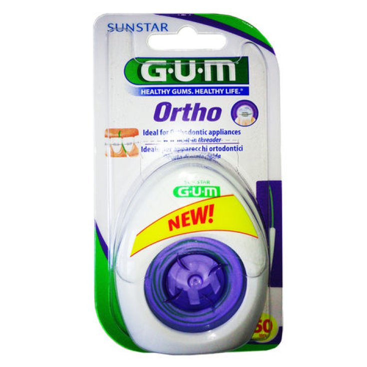 Sunstar Gum Ortho Zahnseide 50 Einheiten