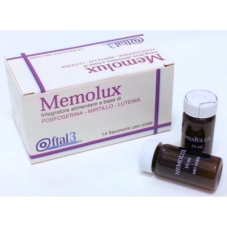Memolux Nahrungsergänzungsmittel 14 Fläschchen à 10 ml