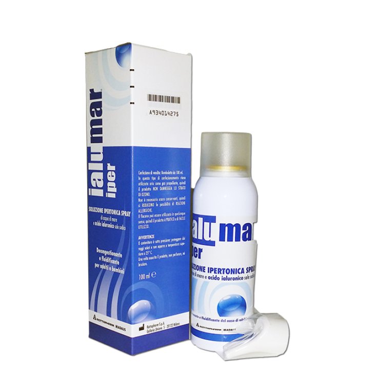 Ialumar Iper Hypertonische Sprühlösung - Nasenhygiene für Erwachsene und Kinder 100 ml