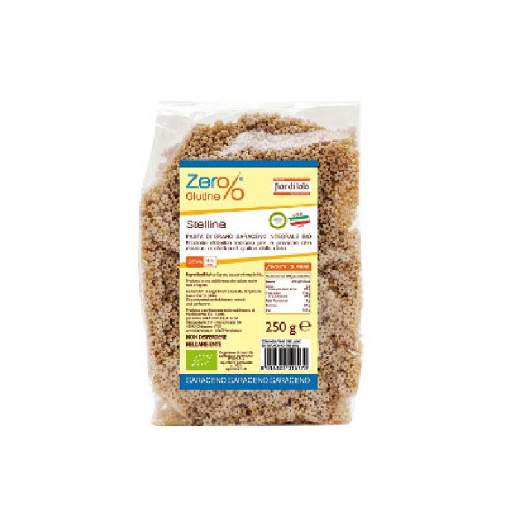 Il Fior Di Loto Zero% Gluten Glutenfreie Bio-Buchweizensterne 250g