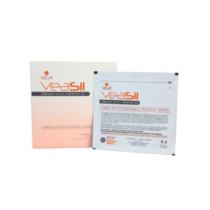 Vea Sil Sterile Thin Laminae Silikon + Vitamin E 8 Stück