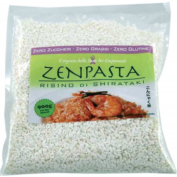 ZenPasta Shirataki Getrockneter Reis Einzelportionen Glutenfrei 50g