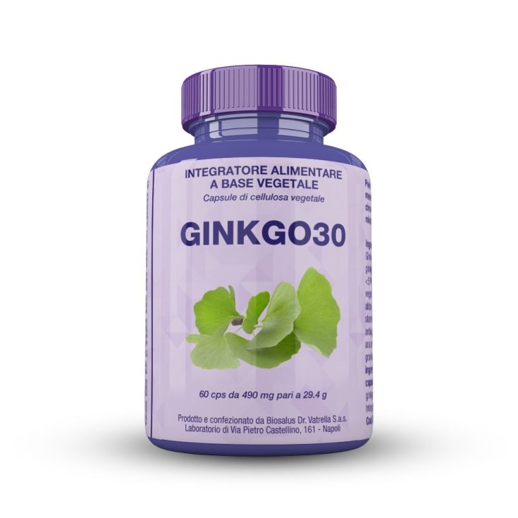 Biosalus® Ginkgo30 Nahrungsergänzungsmittel 60 Kapseln