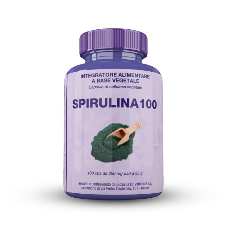 Biosalus® Spirulina100 Nahrungsergänzungsmittel 100 Kapseln