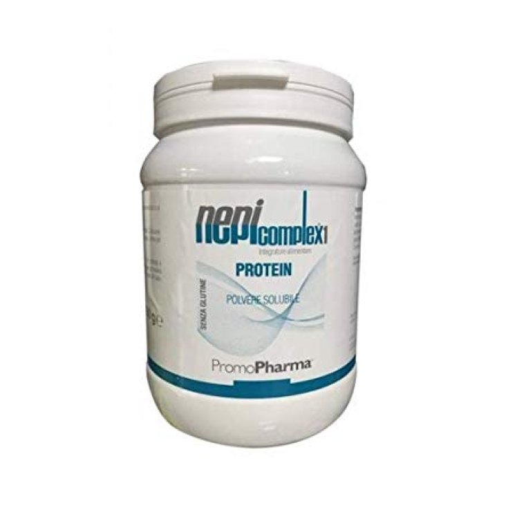 PromoPharma Nepicomplex1 Protein-Nahrungsergänzungspulver Geschmacksneutral Glutenfrei 450g