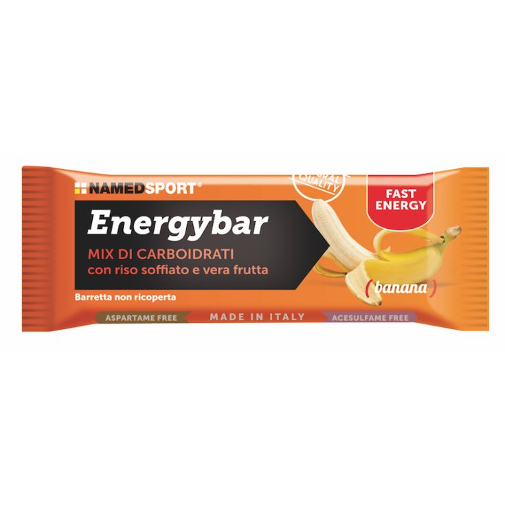 NamedSport Energybar Banana Nahrungsergänzungsriegel 35g