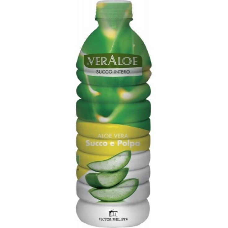 Fior Di Loto Veraloe Bio-Aloesaft und Fruchtfleisch 1000 ml