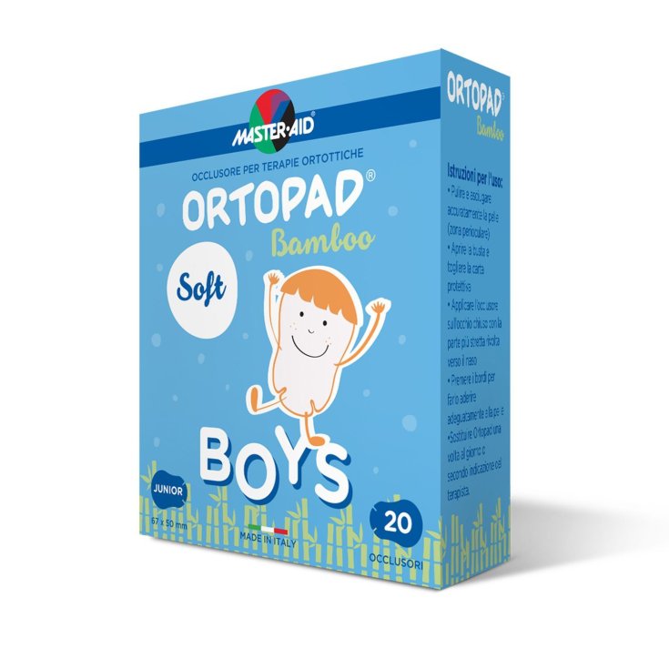 Master-Aid® Ortopad® Soft Boys Occluder für orthetische Therapien Junior 20 Stück