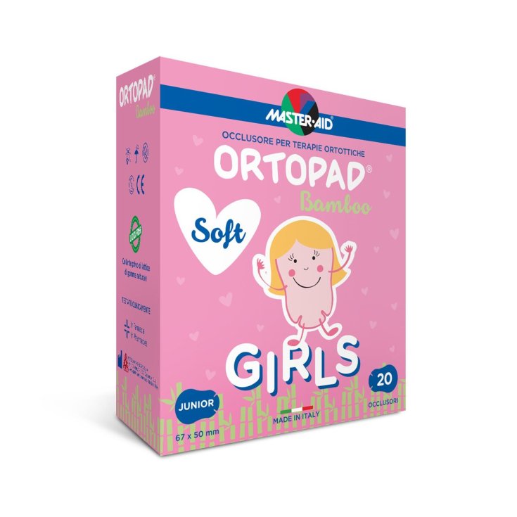 Master-Aid® Ortopad® Soft Occluder für Mädchen für orthopädische Therapien Junior 20 Stück