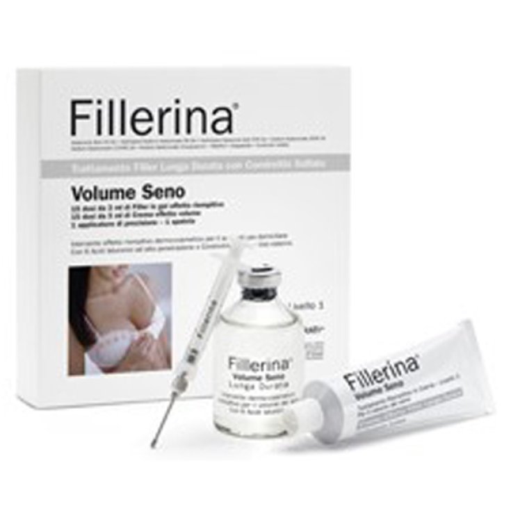 Labo Fillerina Breast Volume Long Lasting Gel Plus Creme zubereitet Stufe 1