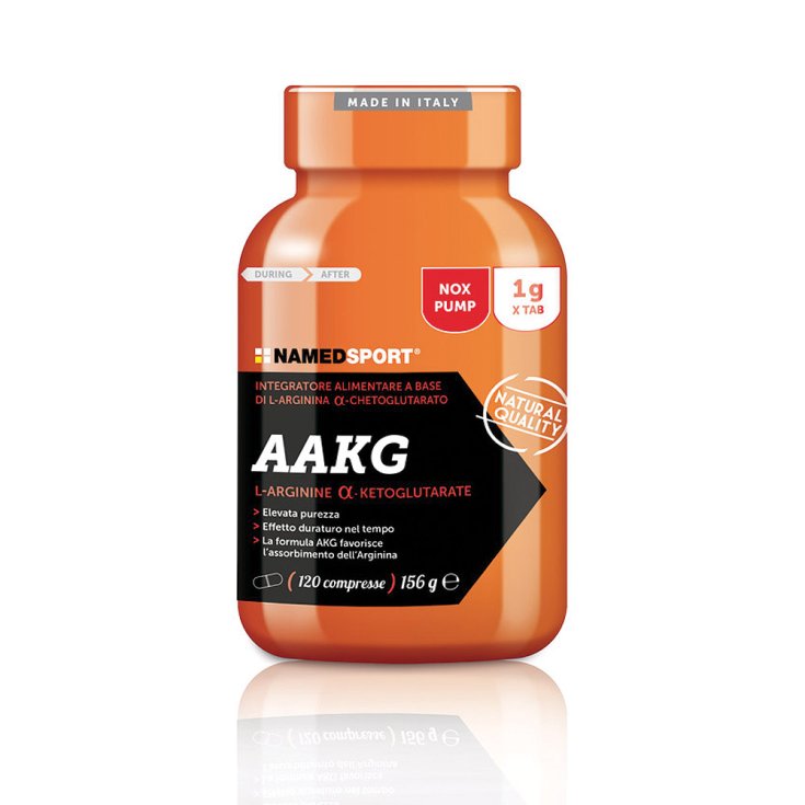 NamedSport AAKG Arginin α-Ketoglutarat Nahrungsergänzungsmittel 120 Tabletten