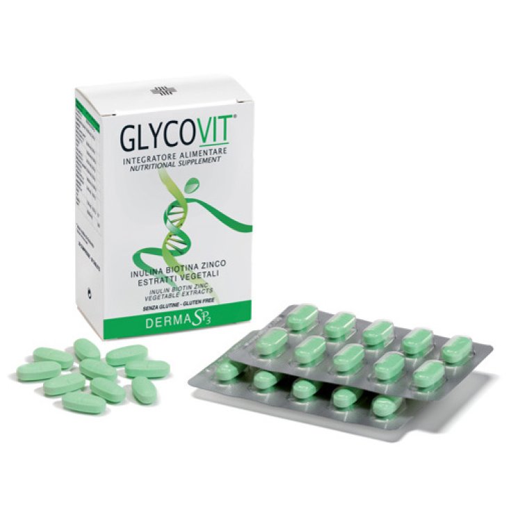 Glycovit Derma Sp3 Nahrungsergänzungsmittel Glutenfrei 30 Tabletten