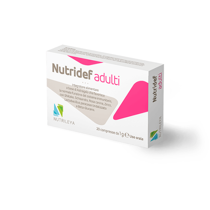 Nutrileya Nutridef Adult Integratpre Food 20 Tabletten