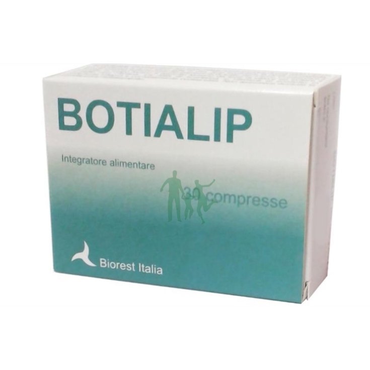 Biorest Italia Botialip Nahrungsergänzungsmittel 30 Tabletten