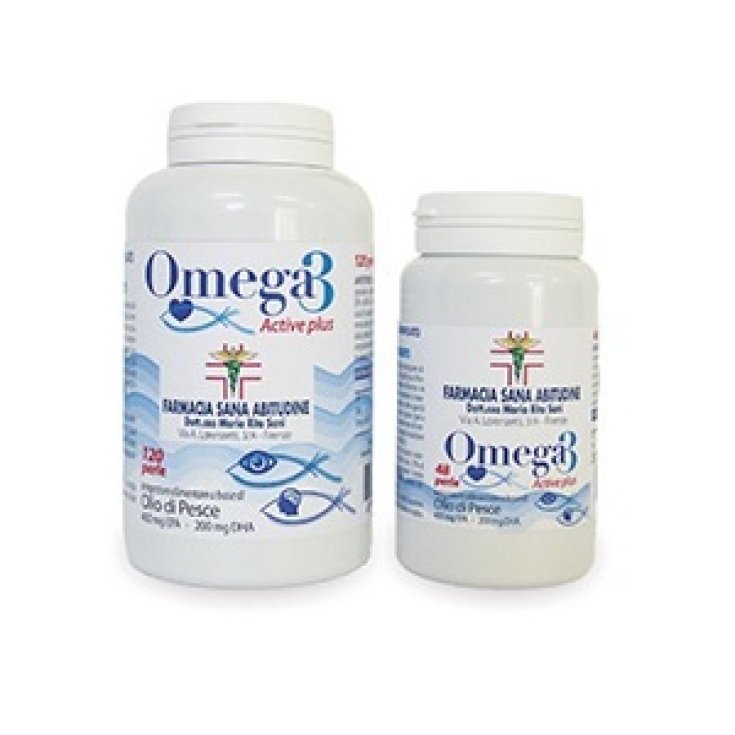 Biodue Omega 3 Active Plus Nahrungsergänzungsmittel 120 Tabletten