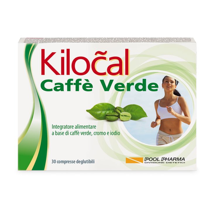 Kilocal Caffe 'Verde Nahrungsergänzungsmittel 30 Tabletten