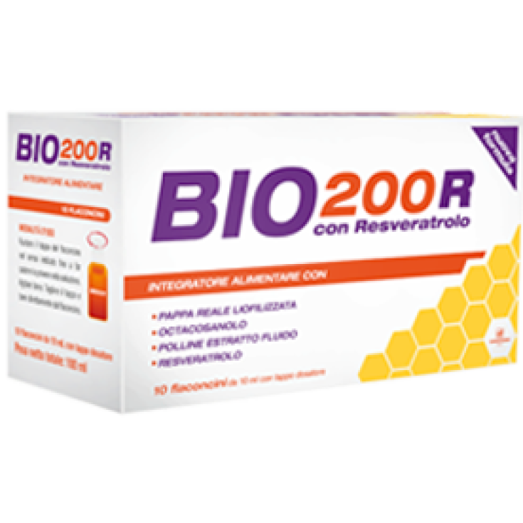 Dermofarma Bio200 R mit Resveratrol 10 Einzeldosis-Fläschchen