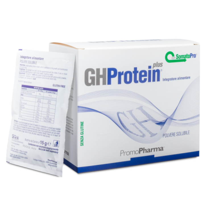 PromoPharma GH Protein Plus Nahrungsergänzungsmittel Geschmacksneutral 20 Beutel