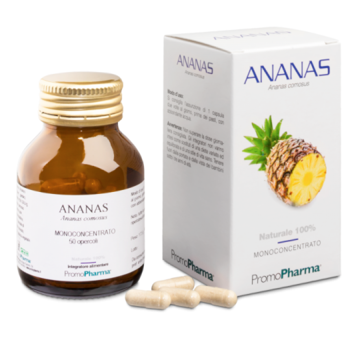 PromoPharma Ananas Nahrungsergänzungsmittel 50 Kapseln