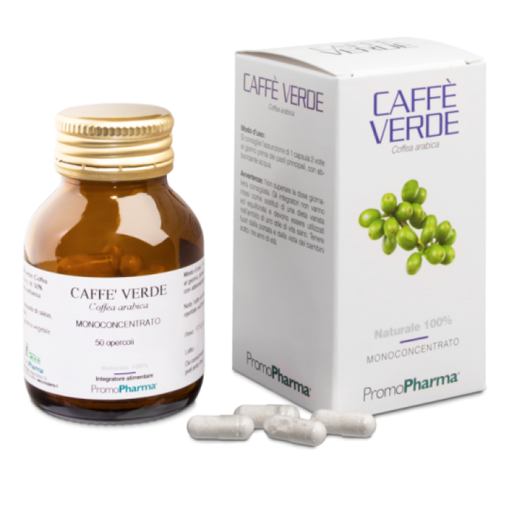 PromoPharma Green Coffee Nahrungsergänzungsmittel 50 Kapseln