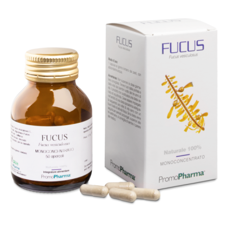 PromoPharma Fucus Monoconcentrato Nahrungsergänzungsmittel 50 Kapseln