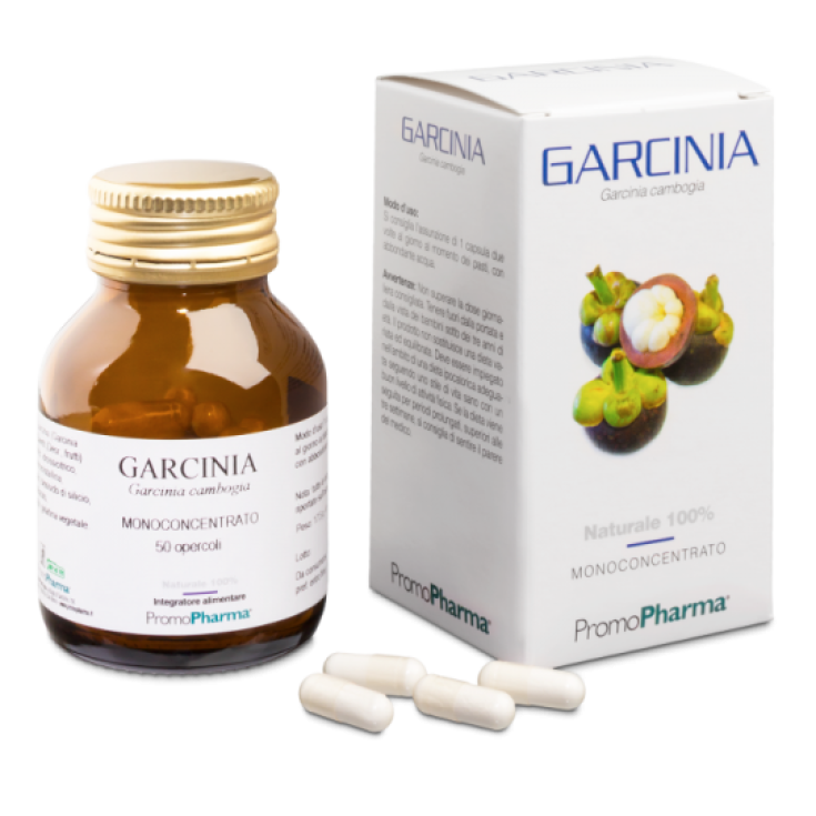 PromoPharma Garcinia Monoconcentrato Nahrungsergänzungsmittel 50 Kapseln