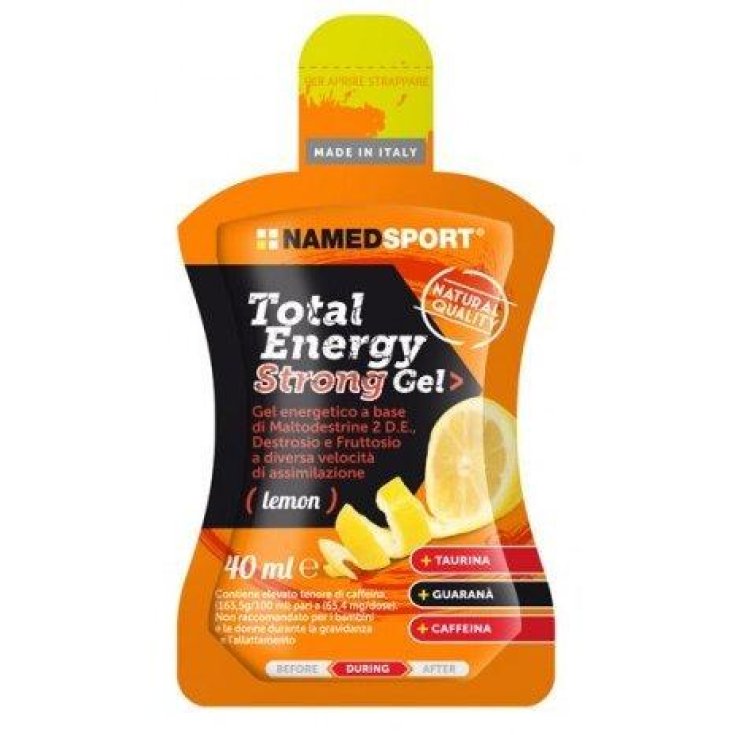 Named Sport Total Energy Starkes Gel Zitrone 40ml