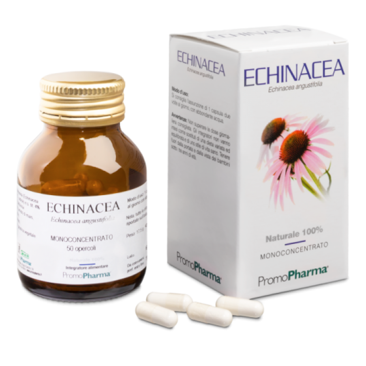 PromoPharma Echinacea Monoconcentrato Nahrungsergänzungsmittel 50 Tabletten