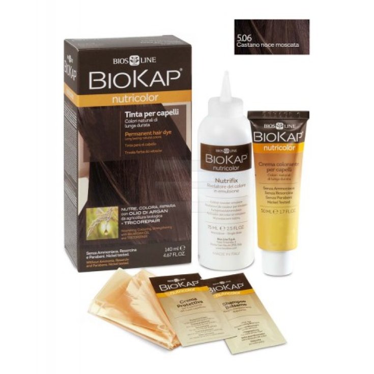 Biokap Nutricolor 5.06 Braune Muskat Tinktur 140ml