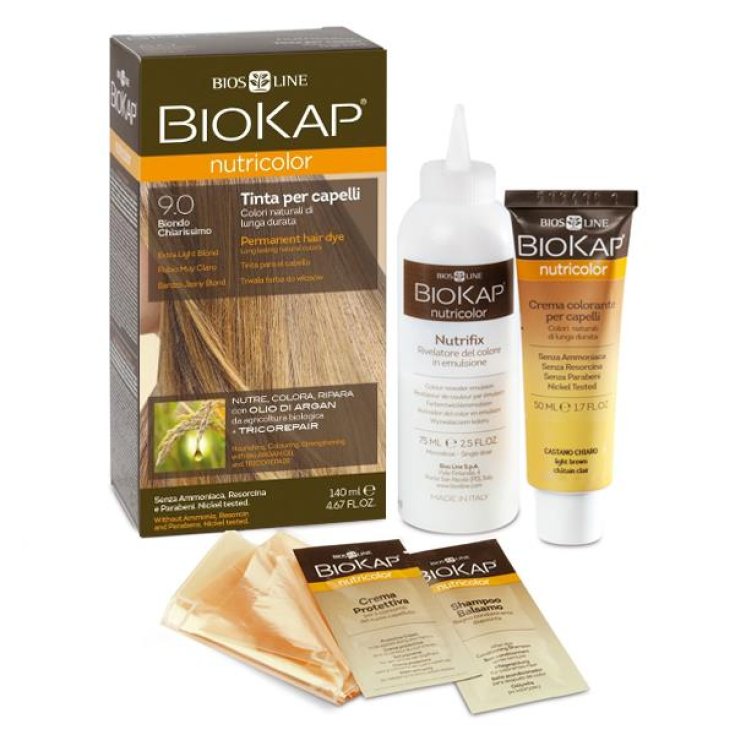 Biokap Nutricolor Haarfarbe Nuance 9.0 Sehr helles Blond