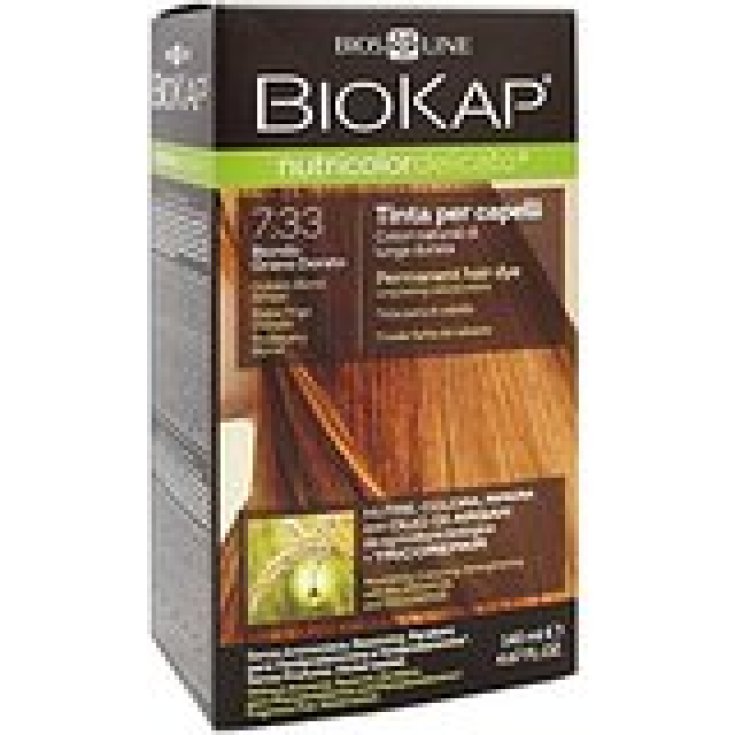 Biokap Nutricolor Delicate Haarfarbe Nuance 7.33 Goldblond