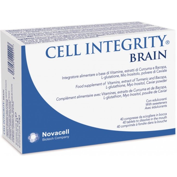 Novacell Cell Integrity Brain Food Supplement 40 Tabletten