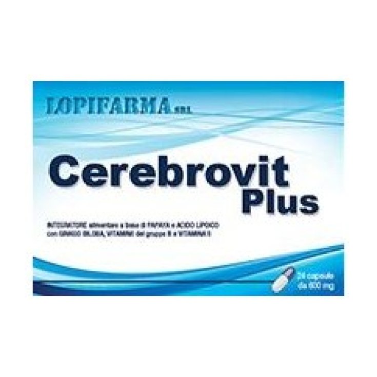 Cerebrovit Plus Nahrungsergänzungsmittel 24 Kapseln