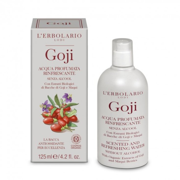 L'Erbolario Goji Erfrischendes parfümiertes Wasser ohne Alkohol 125ml