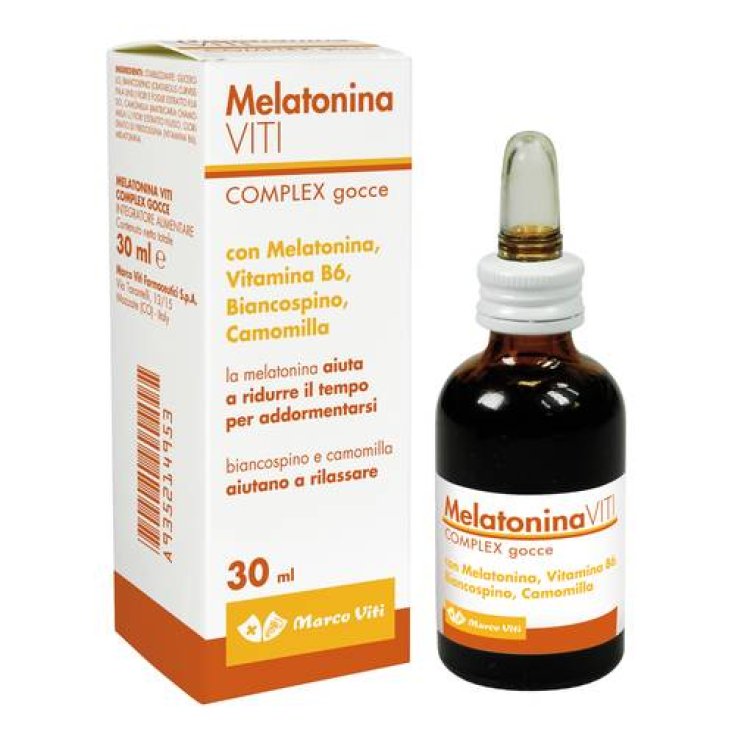 Viti Melatonina Complex Drops Nahrungsergänzungsmittel 30ml