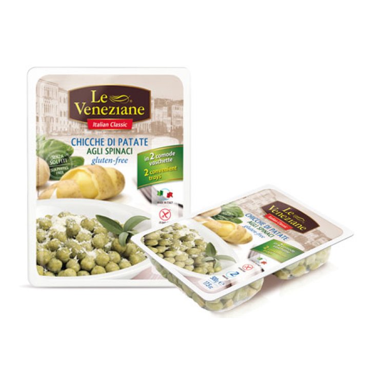 Le Veneziane Chicche Di Potato e Spinach Glutenfreie Pasta 500g