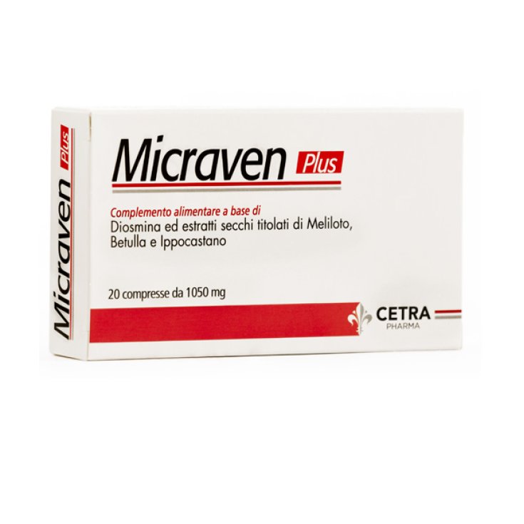 Micraven Plus 1050 mg Nahrungsergänzungsmittel 20 Tabletten