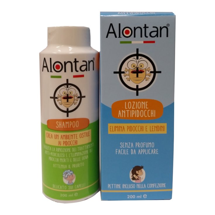 Alontan® Läuse-Lotion + Läuse-Shampoo 2 Packungen mit 200 ml