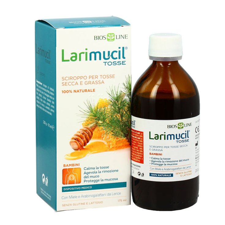 Bios Line Larimucil Kinder Hustensaft Glutenfrei 175ml